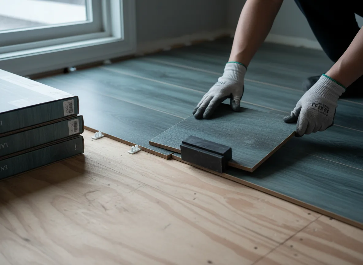Luxury Vinyl Plank Installation company in Libertyville, IA